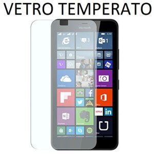 PELLICOLA PROTEGGI DISPLAY VETRO TEMPERATO 0,33mm per MICROSOFT LUMIA 640