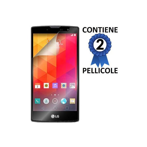 PELLICOLA PROTEGGI DISPLAY per LG MAGNA, G4C, H525N CONFEZIONE 2 PEZZI