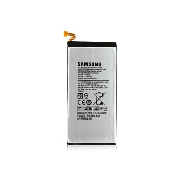 BATTERIA ORIGINALE SAMSUNG EB-BA700ABE per SM-A700 GALAXY A7 - 2600 mAh LI-ION BULK