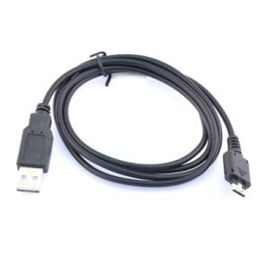 CAVO USB per LG KG280, KE800, KP270 COLORE NERO - SEGUE COMPATIBILITA'..