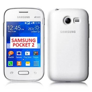 CUSTODIA GEL TPU SILICONE per SAMSUNG G110 GALAXY POCKET 2 COLORE BIANCO TRASPARENTE