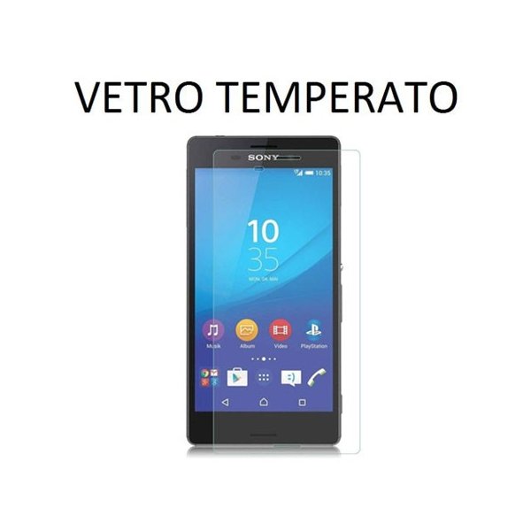 PELLICOLA PROTEGGI DISPLAY VETRO TEMPERATO 0,33mm per SONY XPERIA M4 AQUA, M4 AQUA DUAL