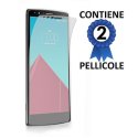 PELLICOLA PROTEGGI DISPLAY per LG G4, H815 CONFEZIONE 2 PEZZI