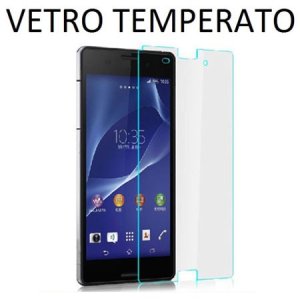 PELLICOLA PROTEGGI DISPLAY VETRO TEMPERATO 0,3mm per SONY XPERIA Z4, XPERIA Z3+