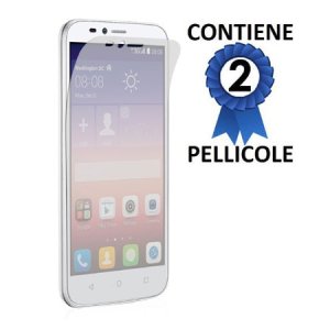 PELLICOLA PROTEGGI DISPLAY per HUAWEI ASCEND Y625 CONFEZIONE 2 PEZZI