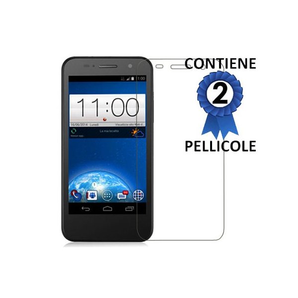 PELLICOLA PROTEGGI DISPLAY per ZTE BLADE APEX 2 CONFEZIONE 2 PEZZI