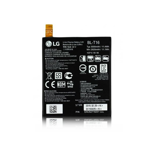 BATTERIA ORIGINALE LG BL-T16 per G FLEX2 - 3000 mAh LI-ION BULK