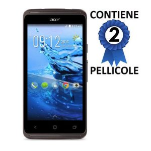 PELLICOLA PROTEGGI DISPLAY per ACER LIQUID Z410 CONFEZIONE 2 PEZZI