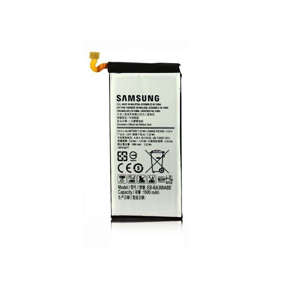 BATTERIA ORIGINALE SAMSUNG EB-BA300ABE per SM-A300 GALAXY A3 - 1900 mAh LI-ION BULK