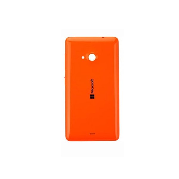 COPRI BATTERIA ORIGINALE MICROSOFT per LUMIA 535 COLORE ARANCIONE BULK