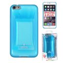 CUSTODIA GEL TPU SILICONE per APPLE IPHONE 6 PLUS, IPHONE 6S PLUS 5.5" POLLICI COLORE AZZURRO ALTA QUALITA' MERCURY BLISTER