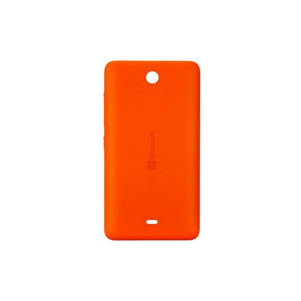 COPRI BATTERIA ORIGINALE MICROSOFT LUMIA 430 DUAL SIM COLORE ARANCIONE BULK