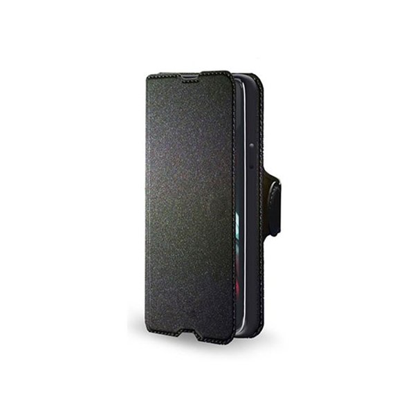 CUSTODIA FLIP ORIZZONTALE SIMILPELLE per ALCATEL ONE TOUCH IDOL 3 - 4.7" POLLICI, OT-6039X CON INTERNO IN TPU COLORE NERO