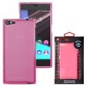 CUSTODIA GEL TPU SILICONE per WIKO HIGHWAY STAR 4G COLORE ROSA - TRASPARENTE ALTA QUALITA' MOCCA BLISTER