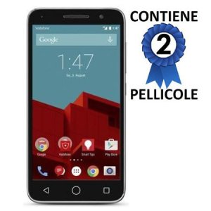 PELLICOLA PROTEGGI DISPLAY per VODAFONE SMART PRIME 6, VF-V895N CONFEZIONE 2 PEZZI