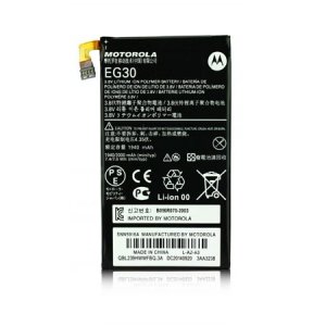 BATTERIA ORIGINALE MOTOROLA EG30 per MOTOROLA XT890 RAZR I,  XT907 DROID RAZR M, XT901 ELECTRIFY M 1940 mAh LI-ION BULK