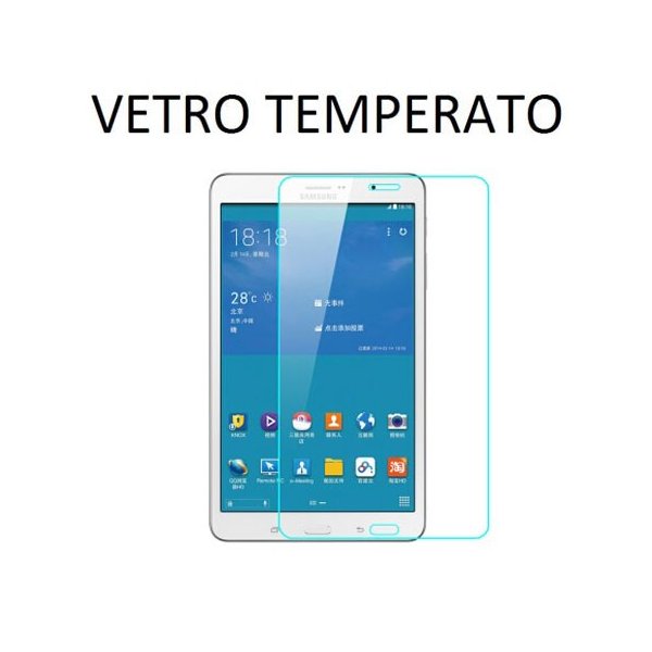 PELLICOLA PROTEGGI DISPLAY VETRO TEMPERATO 0,33mm per SAMSUNG GALAXY TAB 4 7.0 LTE, SM-T235, 7" POLLICI