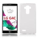 CUSTODIA GEL TPU SILICONE per LG MAGNA, G4C, H525N COLORE BIANCO TRASPARENTE