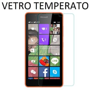 PELLICOLA PROTEGGI DISPLAY VETRO TEMPERATO 0,33mm per MICROSOFT LUMIA 540 DUAL SIM