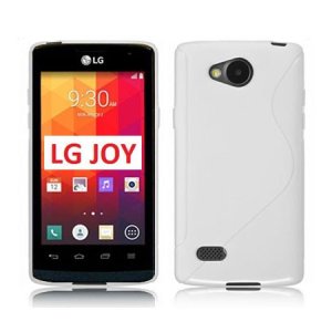 CUSTODIA GEL TPU SILICONE DOUBLE per LG JOY H220 COLORE BIANCO