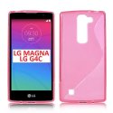 CUSTODIA GEL TPU SILICONE DOUBLE per LG MAGNA, G4C, H525N COLORE ROSA