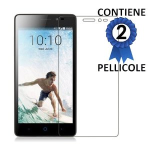 PELLICOLA PROTEGGI DISPLAY per ZTE BLADE A450 CONFEZIONE 2 PEZZI