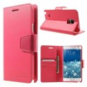 CUSTODIA FLIP ORIZZONTALE PELLE per SAMSUNG N915 GALAXY NOTE EDGE CON INTERNO IN TPU E STAND FUCSIA SONATA MERCURY BLISTER