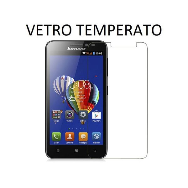 PELLICOLA PROTEGGI DISPLAY VETRO TEMPERATO 0,33mm per LENOVO A606