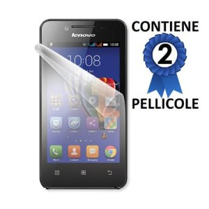 PELLICOLA PROTEGGI DISPLAY per LENOVO A319 ROCSTAR CONFEZIONE 2 PEZZI