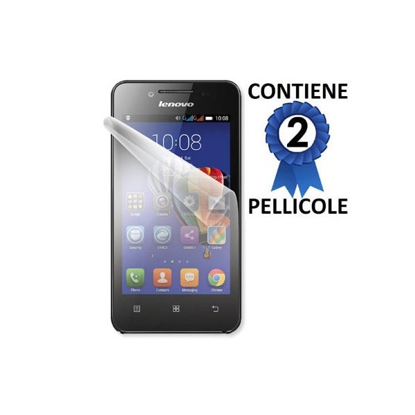 PELLICOLA PROTEGGI DISPLAY per LENOVO A319 ROCSTAR CONFEZIONE 2 PEZZI