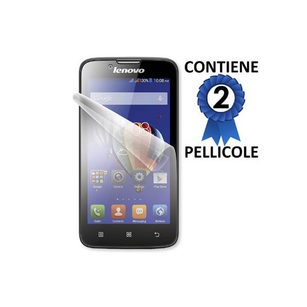 PELLICOLA PROTEGGI DISPLAY per LENOVO A328 CONFEZIONE 2 PEZZI