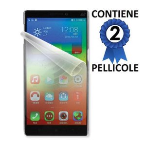 PELLICOLA PROTEGGI DISPLAY per LENOVO VIBE Z2 - 5.5" POLLICI CONFEZIONE 2 PEZZI