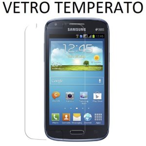 PELLICOLA PROTEGGI DISPLAY VETRO TEMPERATO 0,33mm per SAMSUNG GALAXY I8260 GALAXY CORE, I8262 GALAXY CORE DUOS