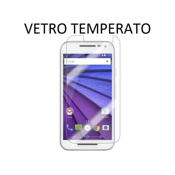 PELLICOLA PROTEGGI DISPLAY VETRO TEMPERATO 0,33mm per MOTOROLA MOTO G3, MOTO G3 DUAL SIM