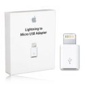 ADATTATORE ORIGINALE APPLE da MICRO USB FEMMINA A IPHONE 6S, 6S PLUS, IPAD PRO MASCHIO BLISTER SEGUE COMPATIBILITA'..