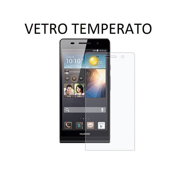 PELLICOLA PROTEGGI DISPLAY VETRO TEMPERATO 0,33mm per HUAWEI ASCEND P6