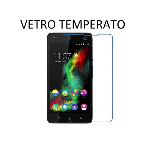 PELLICOLA PROTEGGI DISPLAY VETRO TEMPERATO 0,33mm per WIKO RAINBOW LITE 4G