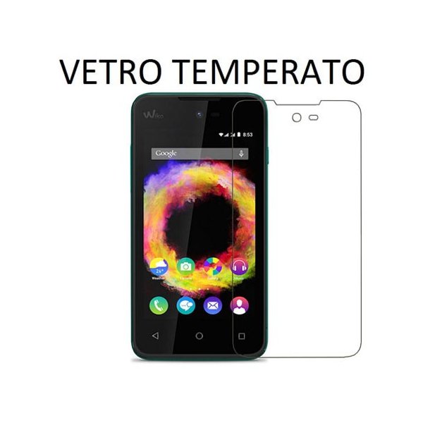 PELLICOLA PROTEGGI DISPLAY VETRO TEMPERATO 0,33mm per WIKO SUNSET 2