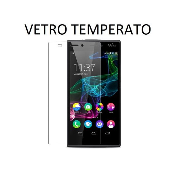 PELLICOLA PROTEGGI DISPLAY VETRO TEMPERATO 0,33mm per WIKO RIDGE 4G