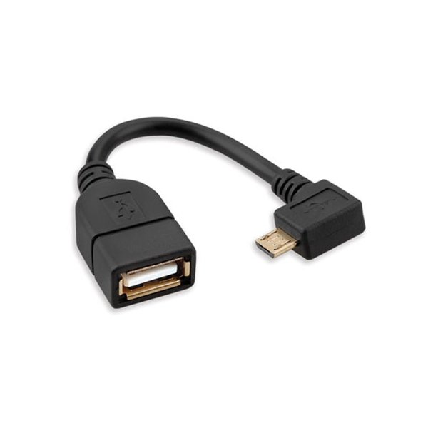 CAVO ADATTATORE OTG DA USB FEMMINA TIPO B a MICRO USB 2.0 MASCHIO TIPO B COLORE NERO SC10857 VULTECH