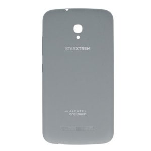 COPRI BATTERIA ORIGINALE per ALCATEL ONE TOUCH POP S9, OT-7050 COLORE GRIGIO BULK