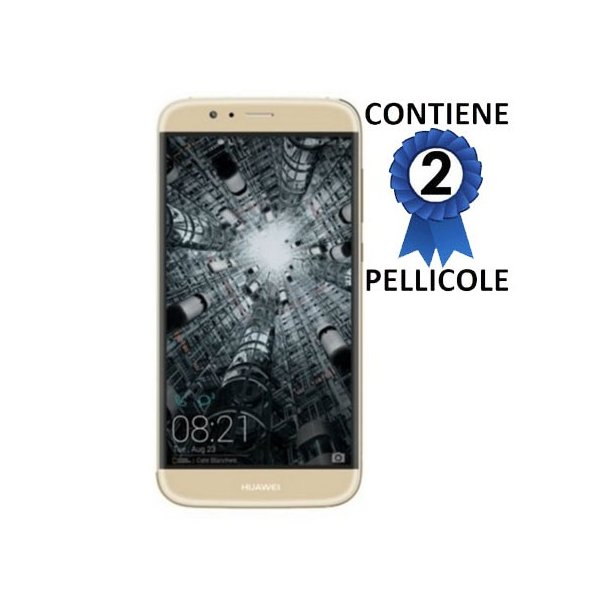 PELLICOLA PROTEGGI DISPLAY per HUAWEI G8, GX8 CONFEZIONE 2 PEZZI