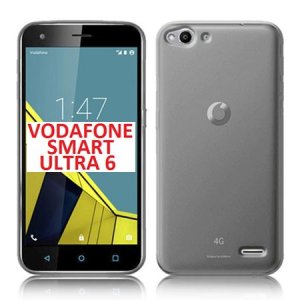 CUSTODIA GEL TPU SILICONE TRASPARENTE per VODAFONE SMART ULTRA 6, VF-995N