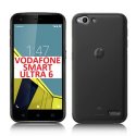 CUSTODIA GEL TPU SILICONE per VODAFONE SMART ULTRA 6, VF-995N COLORE NERO TRASPARENTE