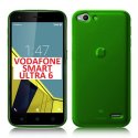 CUSTODIA GEL TPU SILICONE per VODAFONE SMART ULTRA 6, VF-995N COLORE VERDE TRASPARENTE