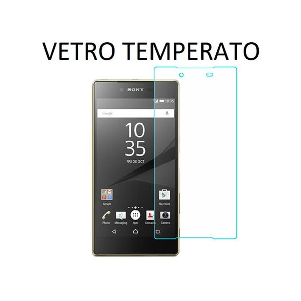 PELLICOLA PROTEGGI DISPLAY VETRO TEMPERATO 0,3mm per SONY XPERIA Z5, XPERIA Z5 DUAL