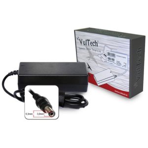 CARICATORE DA RETE PER NOTEBOOK TOSHIBA 90W 15V 6A 6.3x3.0MM COLORE NERO TO1560Q-312 VULTECH SEGUE COMPATIBILITA'..