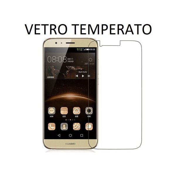 PELLICOLA PROTEGGI DISPLAY VETRO TEMPERATO 0,33mm per HUAWEI G8, GX8 - ATTENZIONE: la parte arrotondata non è coperta!