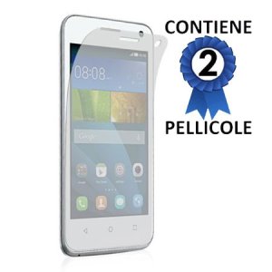 PELLICOLA PROTEGGI DISPLAY per HUAWEI Y360, Y3 CONFEZIONE 2 PEZZI