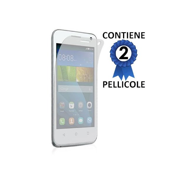 PELLICOLA PROTEGGI DISPLAY per HUAWEI Y360, Y3 CONFEZIONE 2 PEZZI